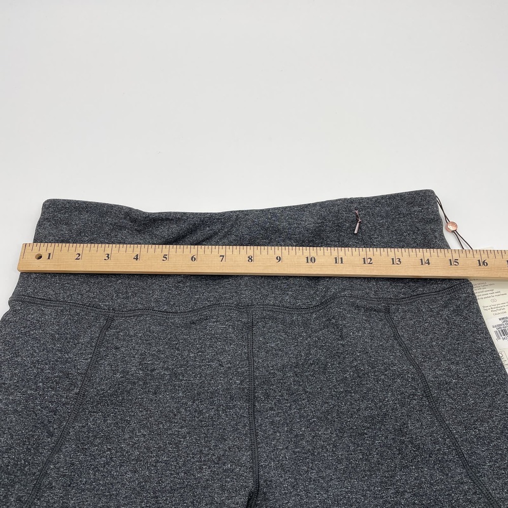 NWT CALIA by CARRIE UNDERWOOD Grey High Rise Bermuda Biker Short Womens Sz L - Picture 3 of 5
